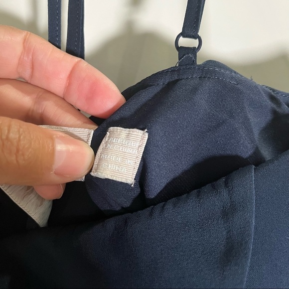 Anthropologie Keepsake crop top blue size XS - Picture 7 of 7